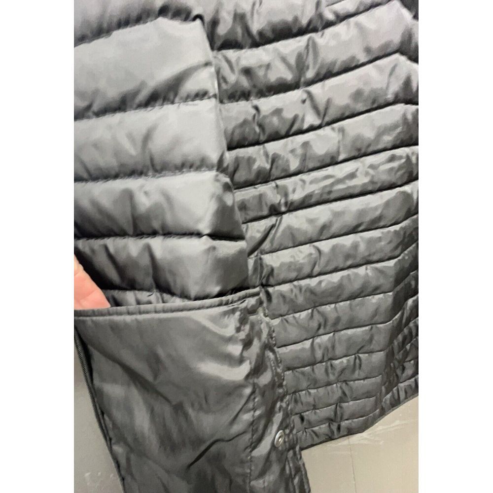 Gap Puffer Vest Men XL Black Cold Control Water Resistant Coated Full Zip Jacket - Picture 9 of 14